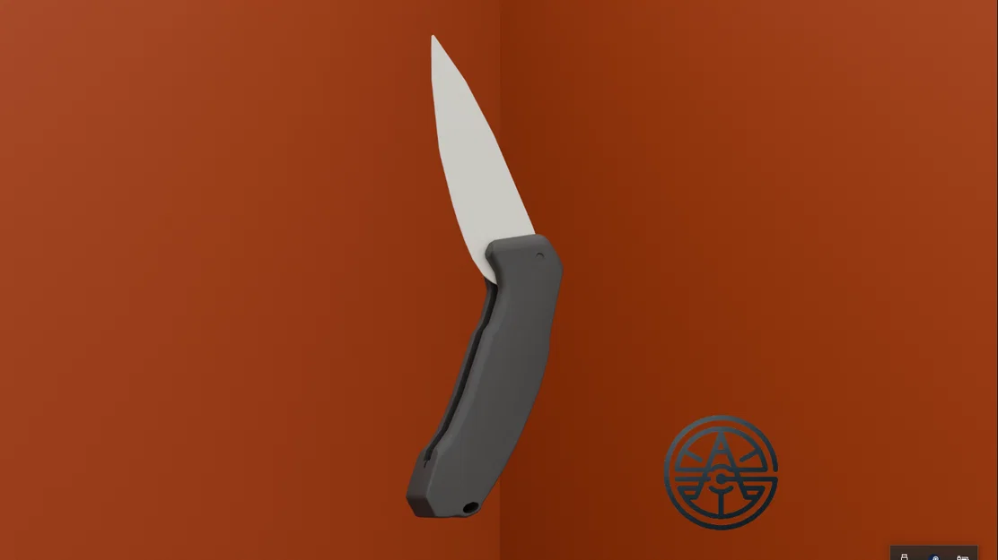 FLIP KNIFE (Dao lật) in 3D 1 part - Image 2