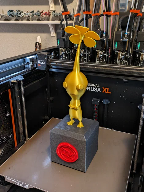 Mô hình Pikmin Taskmaster Trophy 3D độc đáo dành cho tín đồ in ấn - Image 1