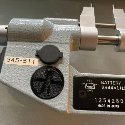 Nắp Pin Thay Thế Cho Mitutoyo Micrometer (Mitutoyo Micrometer Battery Cover)