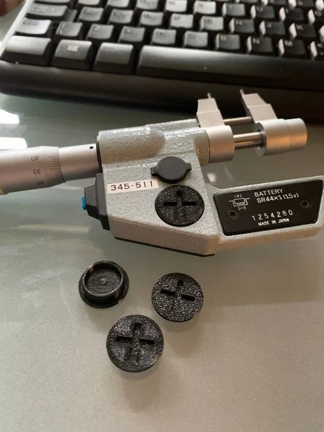 Nắp Pin Thay Thế Cho Mitutoyo Micrometer (Mitutoyo Micrometer Battery Cover) - Image 8