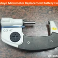 Nắp pin thay thế cho Mitutoyo Micrometer (Replacement Battery Cover) - Thumbnail 1