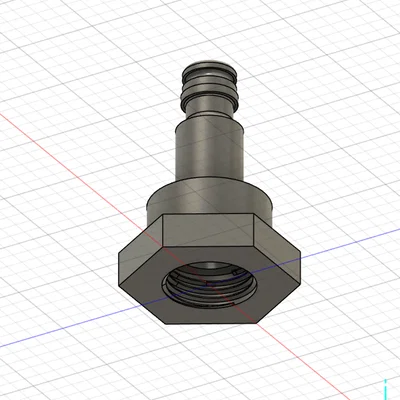 Đầu chuyển chai PET cho ống tưới vườn (Garden hose bottle adapter)