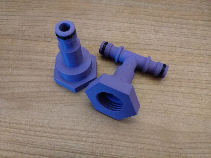 Đầu chuyển chai PET cho ống tưới vườn (Garden hose bottle adapter) - Image 3