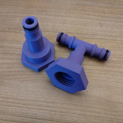 Đầu chuyển chai PET cho ống tưới vườn (Garden hose bottle adapter)