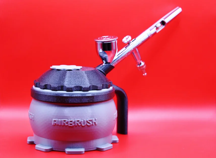 Hộp vệ sinh airbrush (Airbrush cleaning container) - Image 1