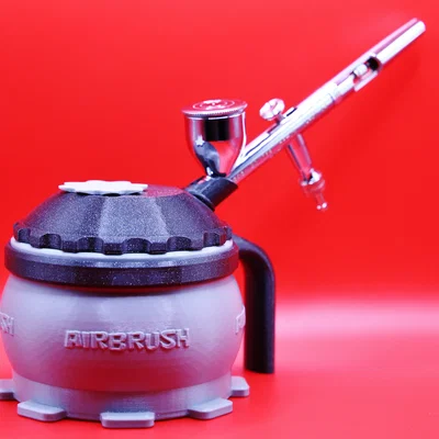 Hộp vệ sinh airbrush (Airbrush cleaning container)