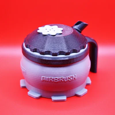 Hộp vệ sinh airbrush (Airbrush cleaning container)