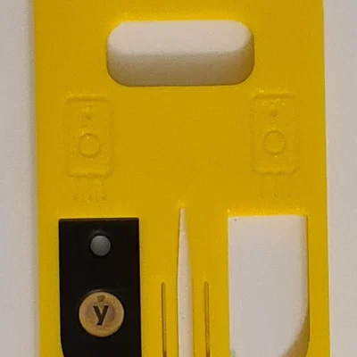Ausweishalter – YubiKey/Schlüssel Halter – Badge holder – AirTag (Bản tiếng Việt)