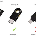 Ausweishalter – YubiKey/Schlüssel Halter – Badge holder – AirTag (Bản tiếng Việt) - Thumbnail 7