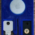 Ausweishalter – YubiKey/Schlüssel Halter – Badge holder – AirTag (Bản tiếng Việt) - Thumbnail 11