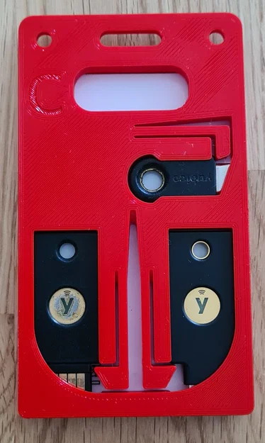 Ausweishalter – YubiKey/Schlüssel Halter – Badge holder – AirTag (Bản tiếng Việt) - Image 17