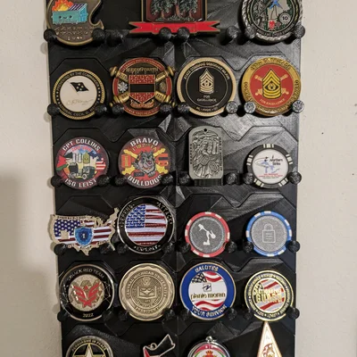 Kệ Trưng Challenge Coin (Challenge Coin Display)