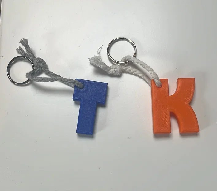 Bộ Móc Khóa Chữ A-Z (Dùng dưới 8g filament) - Image 4