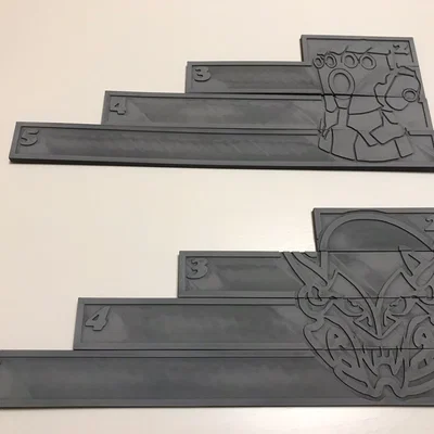 Marvel Crisis Protocol: Bộ thước đo tầm Black Order (Range Tools)