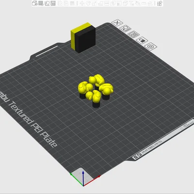 Nắp van bánh xe hình chú vịt vàng cho xe JEEP - Phụ kiện 3D siêu cute