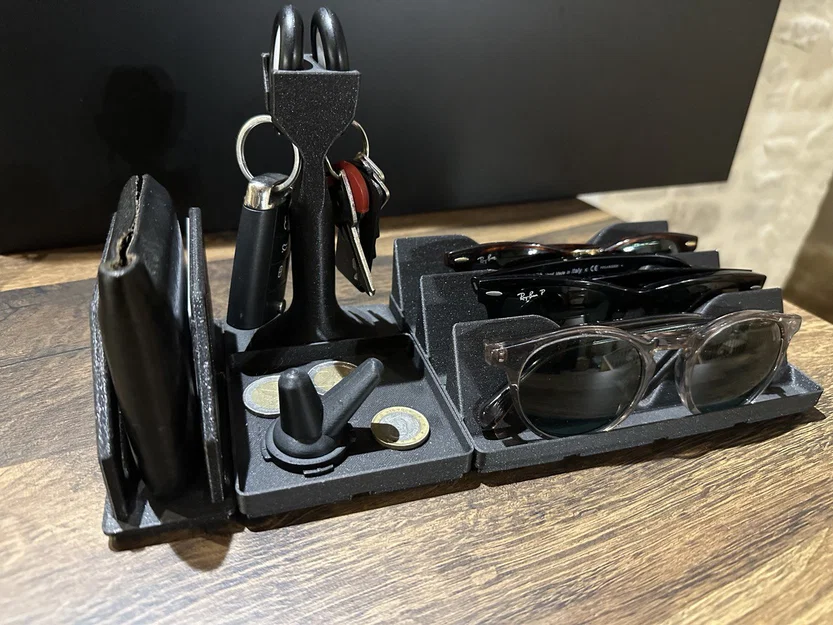 Module Gridfinity để đựng kính (Glasses Gridfinity module) - Image 4