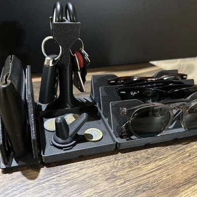 Module Gridfinity để đựng kính (Glasses Gridfinity module)