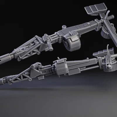 Mô hình 3D Smart Gun trong Aliens vs Predator - File in chất lượng