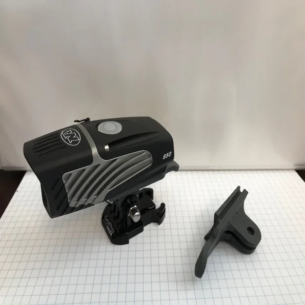 Ngàm GoPro cho đèn NiteRider Lumina (NiteRider Lumina GoPro Mount) - Image 3