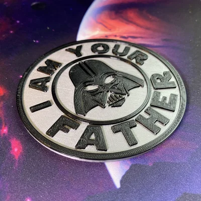Đế lót ly Darth Vader Star Wars làm quà tặng Ngày của Cha