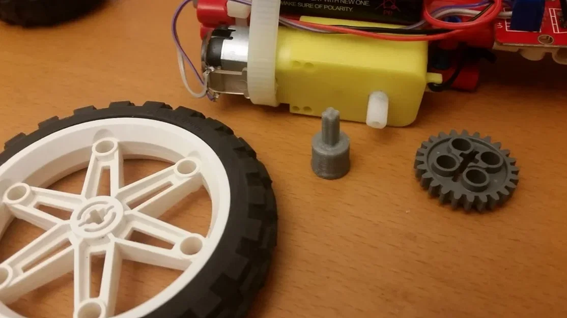 Bộ chuyển đổi (Adaptor) kết nối động cơ TT Motor với linh kiện Lego - Image 1