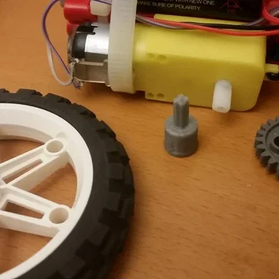 Bộ chuyển đổi (Adaptor) kết nối động cơ TT Motor với linh kiện Lego