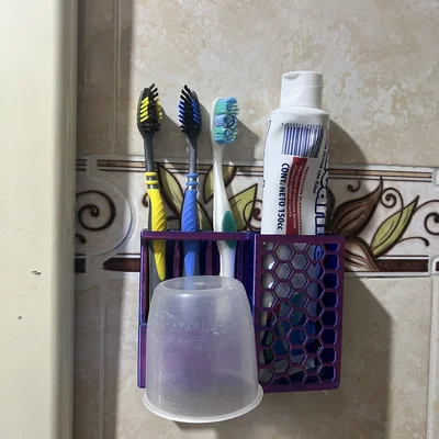 Kệ Treo Bàn Chải và Kem Đánh Răng Đa Năng Cho Phòng Tắm