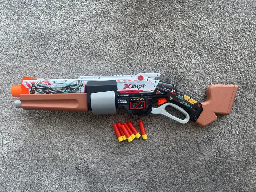 Bộ mod TF2 BabyFace Blaster cho X-shot Lock (TF2 BabyFace Blaster mod) - Image 1