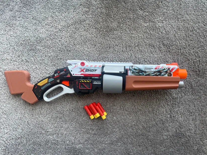 Bộ mod TF2 BabyFace Blaster cho X-shot Lock (TF2 BabyFace Blaster mod) - Image 2