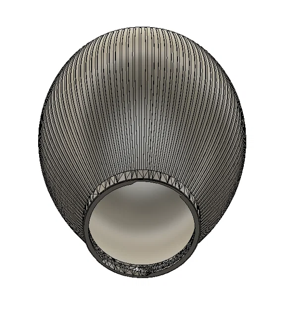 Lamp #52 - Chụp đèn gân cho Bambu Lamp Kit 001 - Image 3