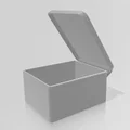 Mẫu hộp nhựa đa năng 3D (Caja) tiện ích để lưu trữ đồ đạc - Thumbnail 1