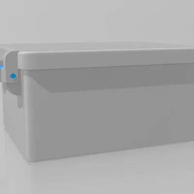 Mẫu hộp nhựa đa năng 3D (Caja) tiện ích để lưu trữ đồ đạc