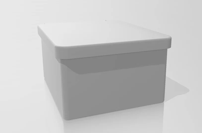 Mẫu hộp nhựa đa năng 3D (Caja) tiện ích để lưu trữ đồ đạc - Image 3
