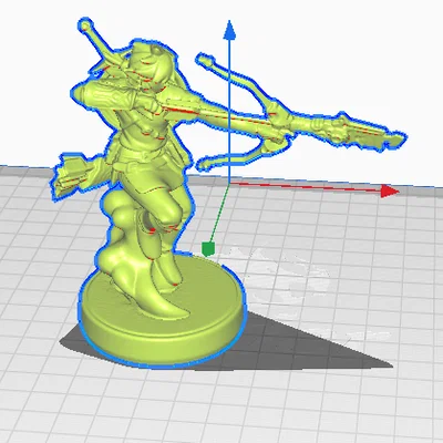 Mô hình 3D Link Archer Amiibo chi tiết cao cho game thủ