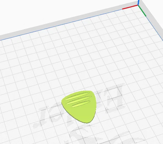 Miếng gảy Bass Guitar (Bass Guitar pick) - Image 2