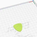 Miếng gảy Bass Guitar (Bass Guitar pick) - Thumbnail 2