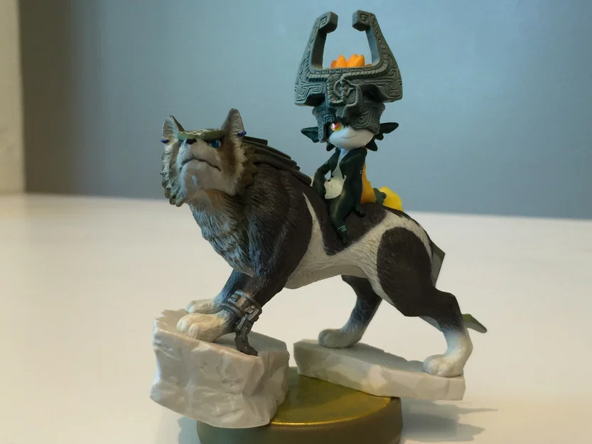Mô hình Wolf Link Amiibo chi tiết cho in 3D (Working Version) - Image 1