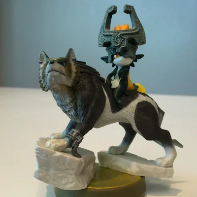 Mô hình Wolf Link Amiibo chi tiết cho in 3D (Working Version)
