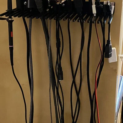 Giá Treo Dây Cáp Gắn Tường (Wall Mount Cable Organizer)