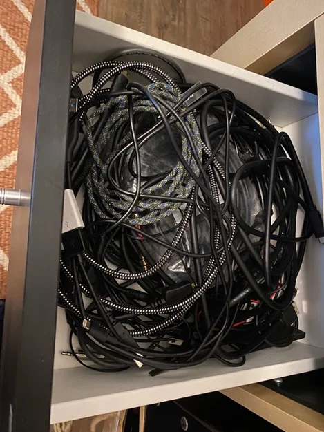 Giá Treo Dây Cáp Gắn Tường (Wall Mount Cable Organizer) - Image 2