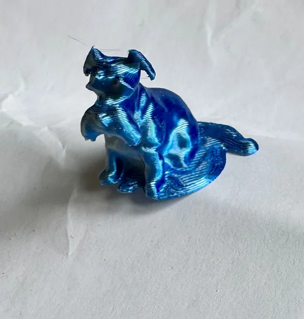Mô hình chú chó Schnauzer ngồi trang trí bàn làm việc cực xinh - Image 1