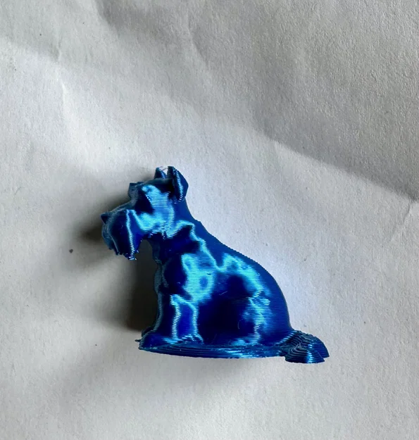 Mô hình chú chó Schnauzer ngồi trang trí bàn làm việc cực xinh - Image 3