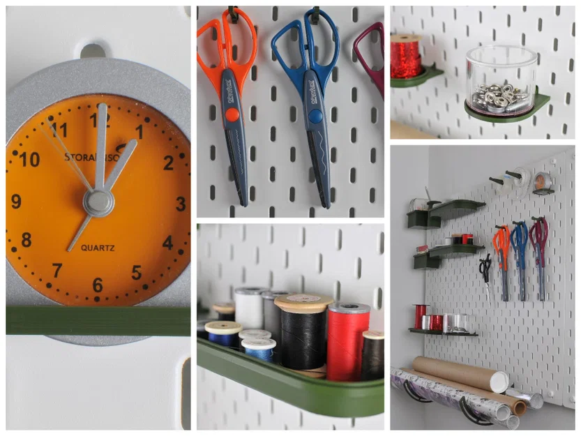 Phụ kiện Pegboard IKEA Skådis dạng Parametric (OpenSCAD) - Image 1