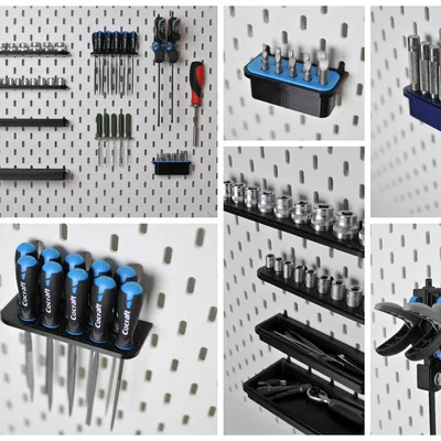 Phụ kiện Pegboard IKEA Skådis dạng Parametric (OpenSCAD)