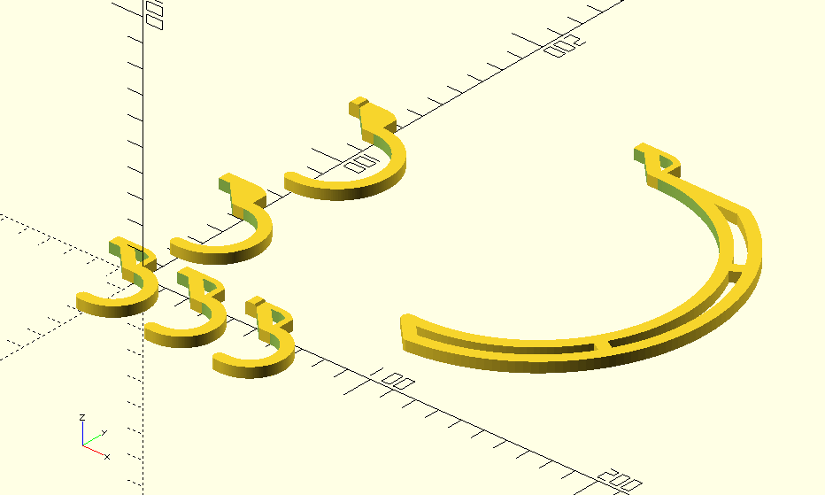 Phụ kiện Pegboard IKEA Skådis dạng Parametric (OpenSCAD) - Image 4