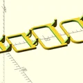 Phụ kiện Pegboard IKEA Skådis dạng Parametric (OpenSCAD) - Thumbnail 8