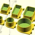 Phụ kiện Pegboard IKEA Skådis dạng Parametric (OpenSCAD) - Thumbnail 10