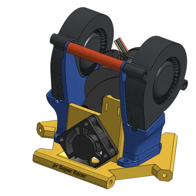 Direct drive FLSUN SR: hotend Bambu A1 + LGX lite/HGX V2 kèm Effector House