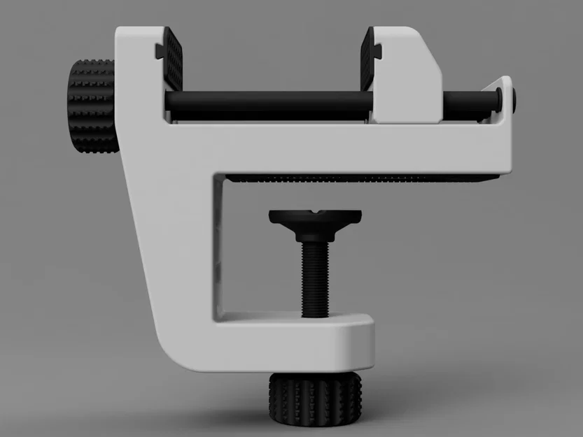 Ê-tô kẹp bàn – In 3D hoàn toàn (Clamp on Vice) by MuskokaResearch - Image 2