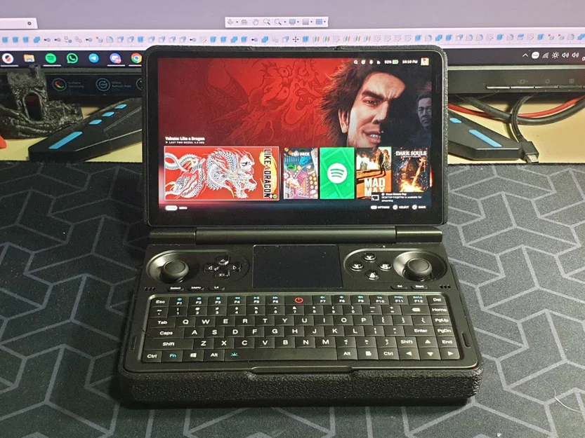 Case cho GPD WIN MINI 2024 kèm grips tháo rời, chơi êm ở >20W TDP - Image 6